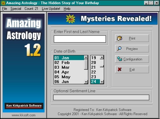 Amazing Astrology Screenshot